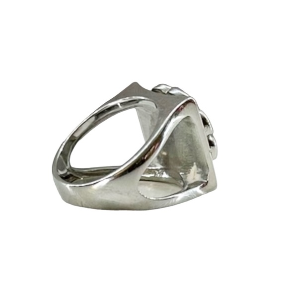 Vtg Men’s Fleur De Liz Ring - Picture 5 of 5